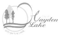 Logo featuring a stylized design incorporating trees and a circular pattern.