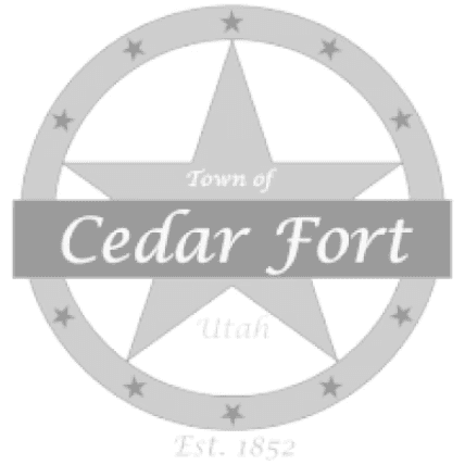 Logo of Cedar Fort, featuring a star design with the text "Cedar Fort" centered.